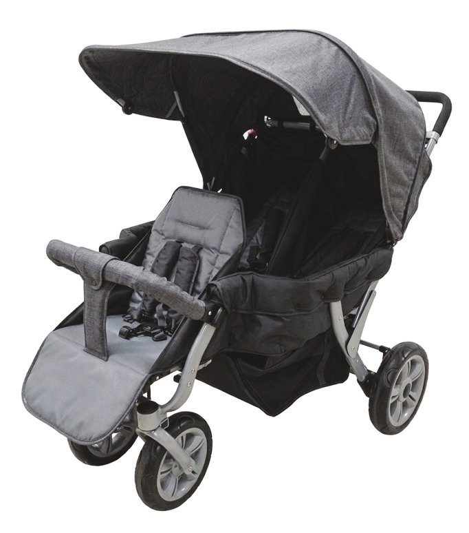 Leoace B3 — triplets stroller