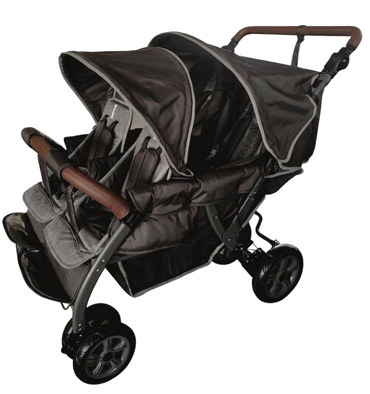 Leoace B40 — quadruplets stroller
