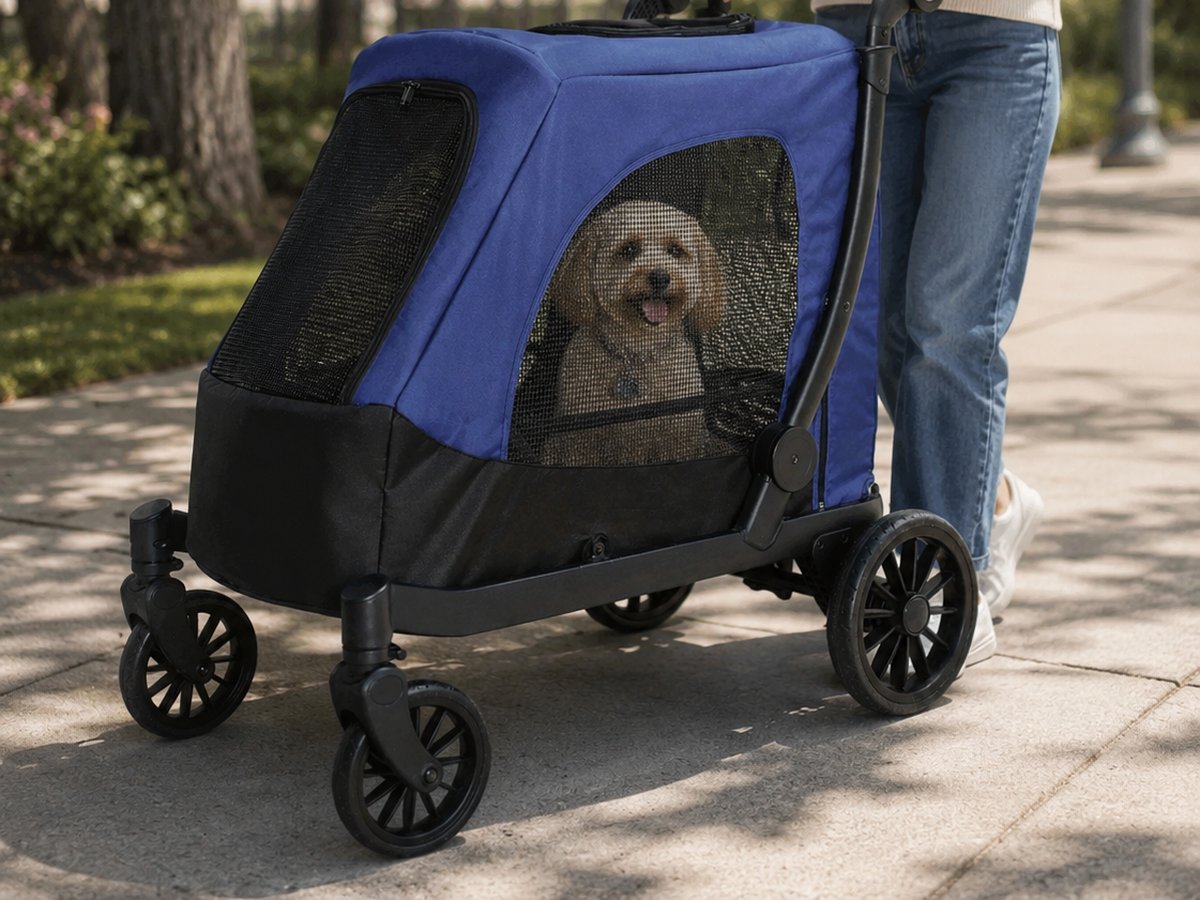 Leoace P1 — pet wagon, in use outdoors